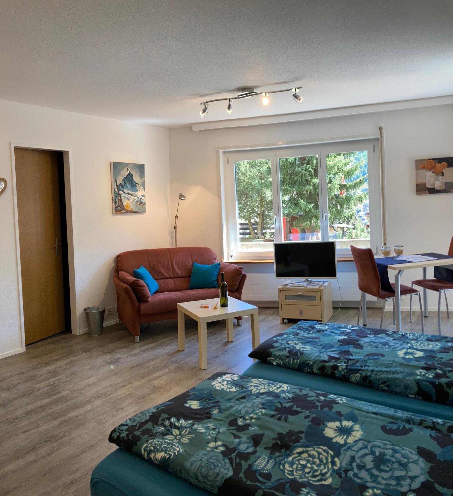 Ferienwohnung Bodmen B Zermatt Exterior foto