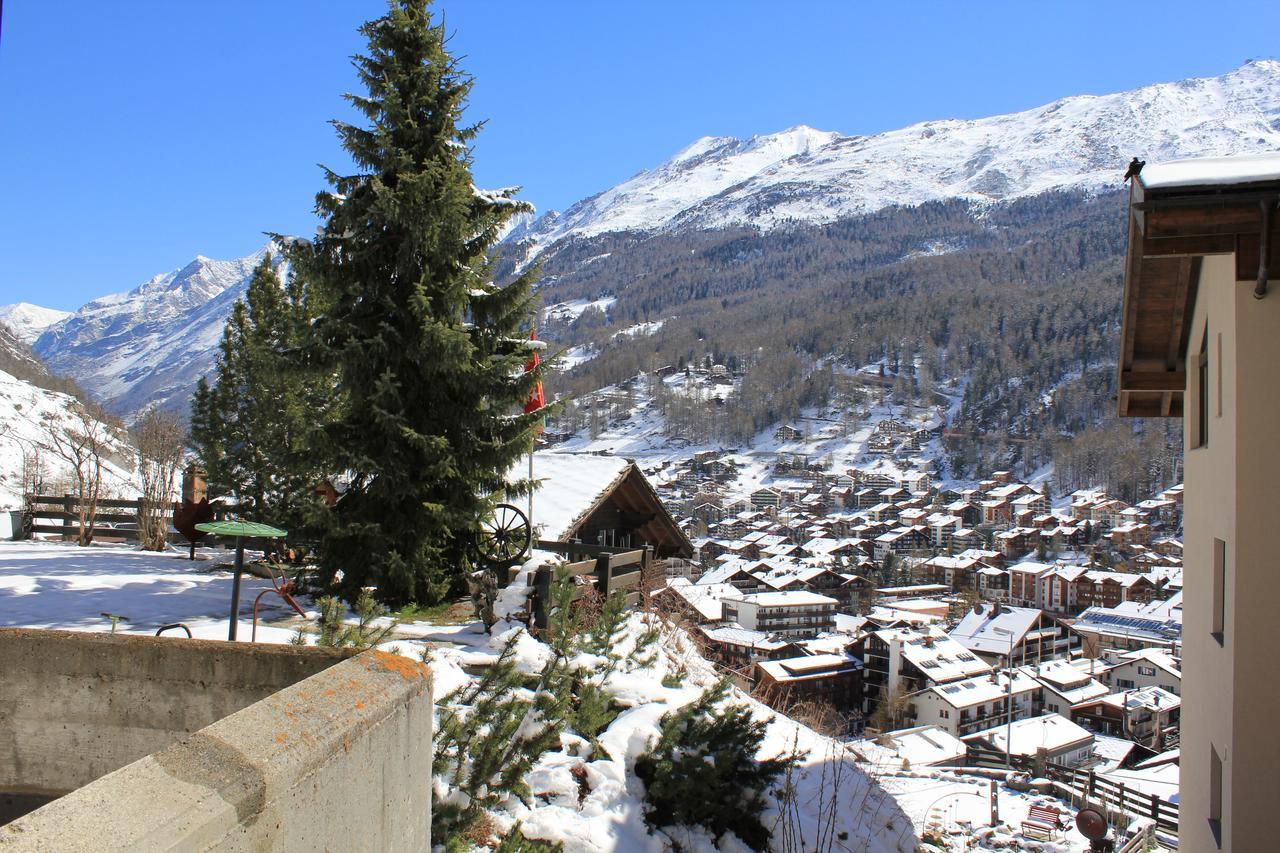 Ferienwohnung Bodmen B Zermatt Exterior foto